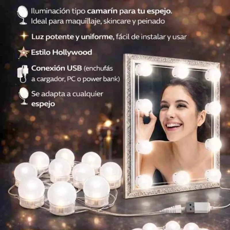 Focos Led Para Espejo X 10