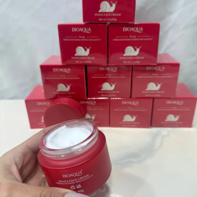 Crema Facial Hidratante De Caracol