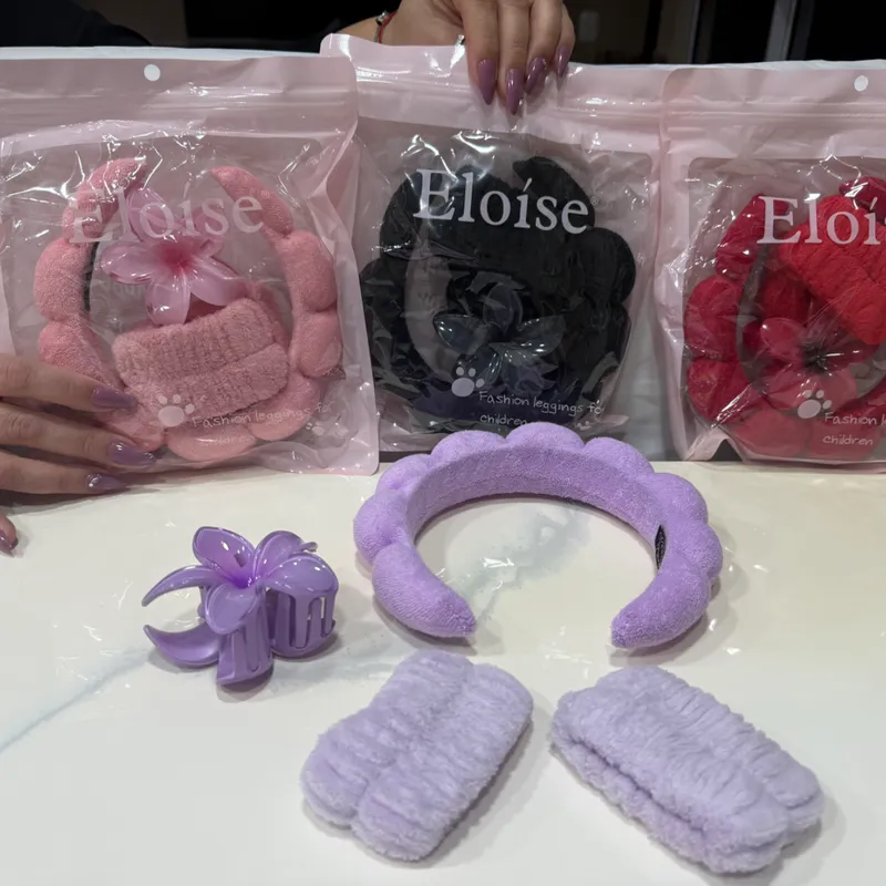 Kit Vincha+MuñEqueras+Broche