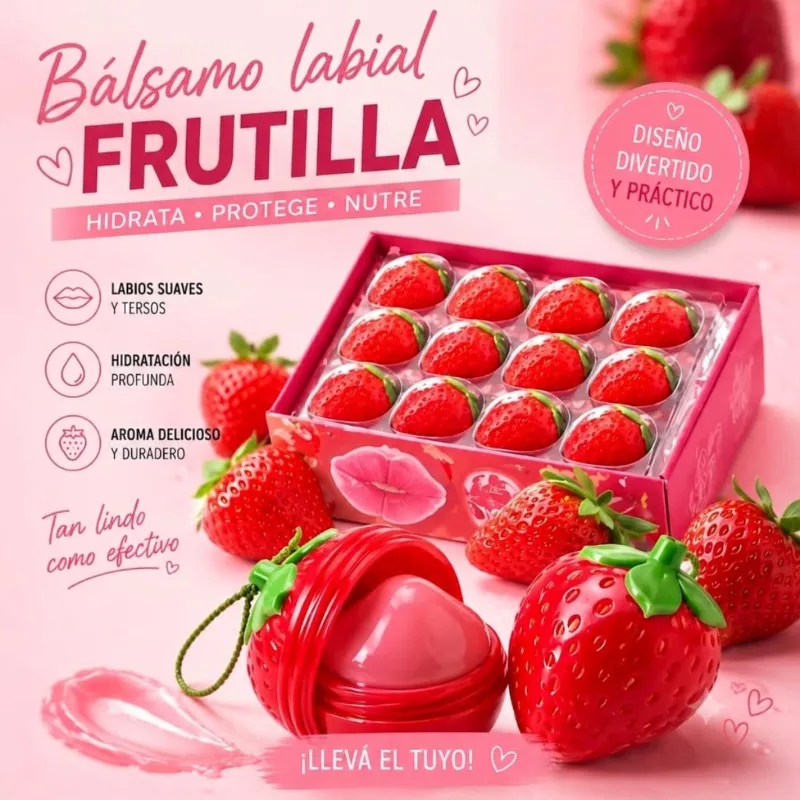 BáLsamo Llavero Frutilla