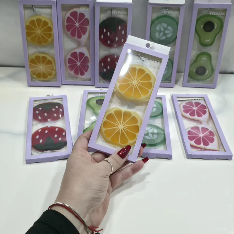 Antifaz De Frutas C/ Gel Para Ojos