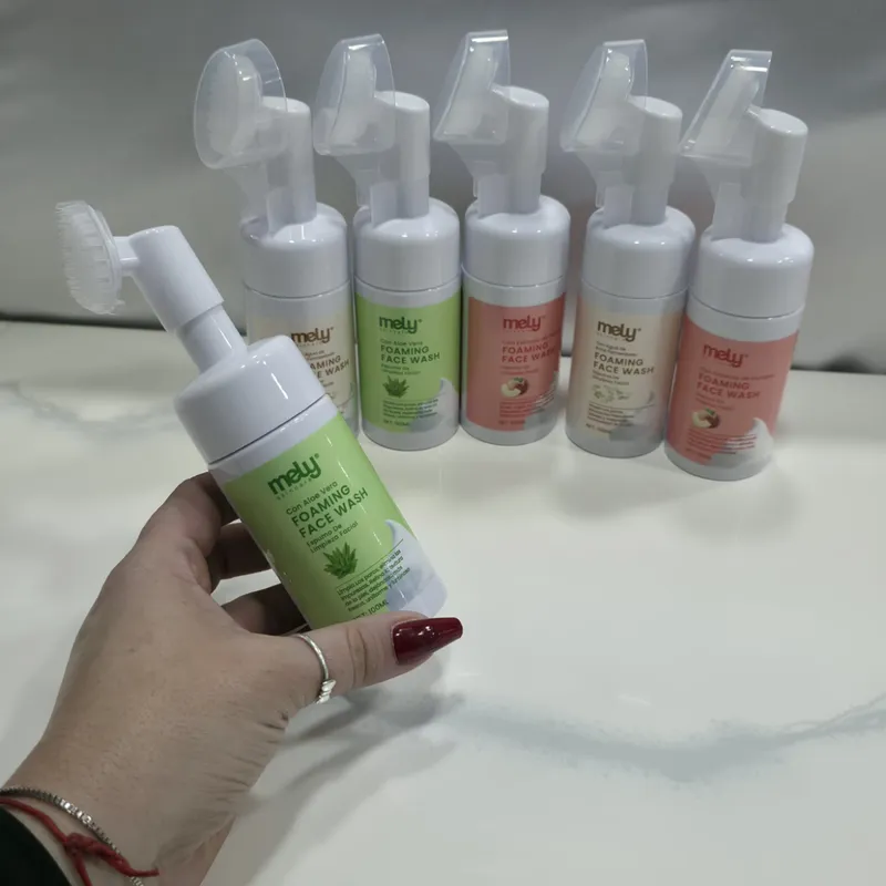 Espuma De Limpieza Facial C/Cabezal De Silicona