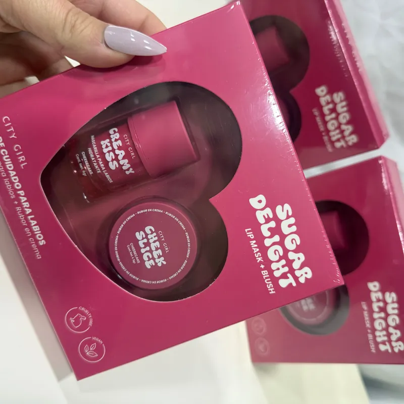 Kit Mascarilla P/Labios + Rubor Cheesecake