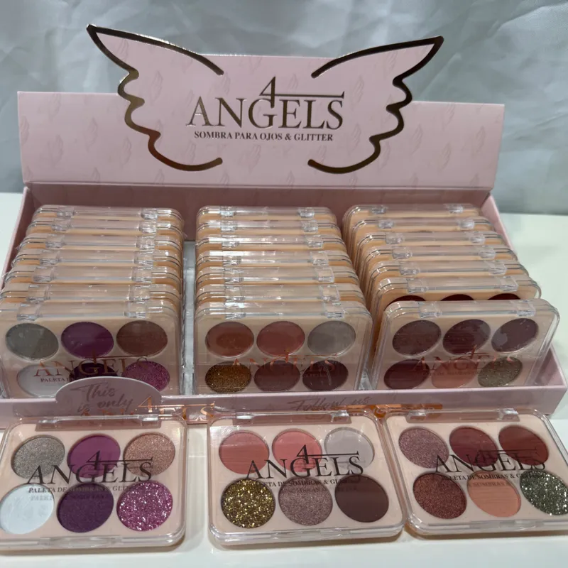 Sombras Para Ojos Y Glitters X6