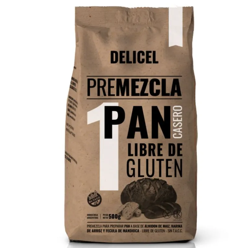 Pre Mezcla Delicel Pan Casero