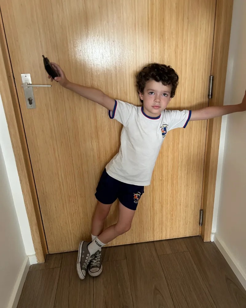 Remera Blanca Pique  - 3