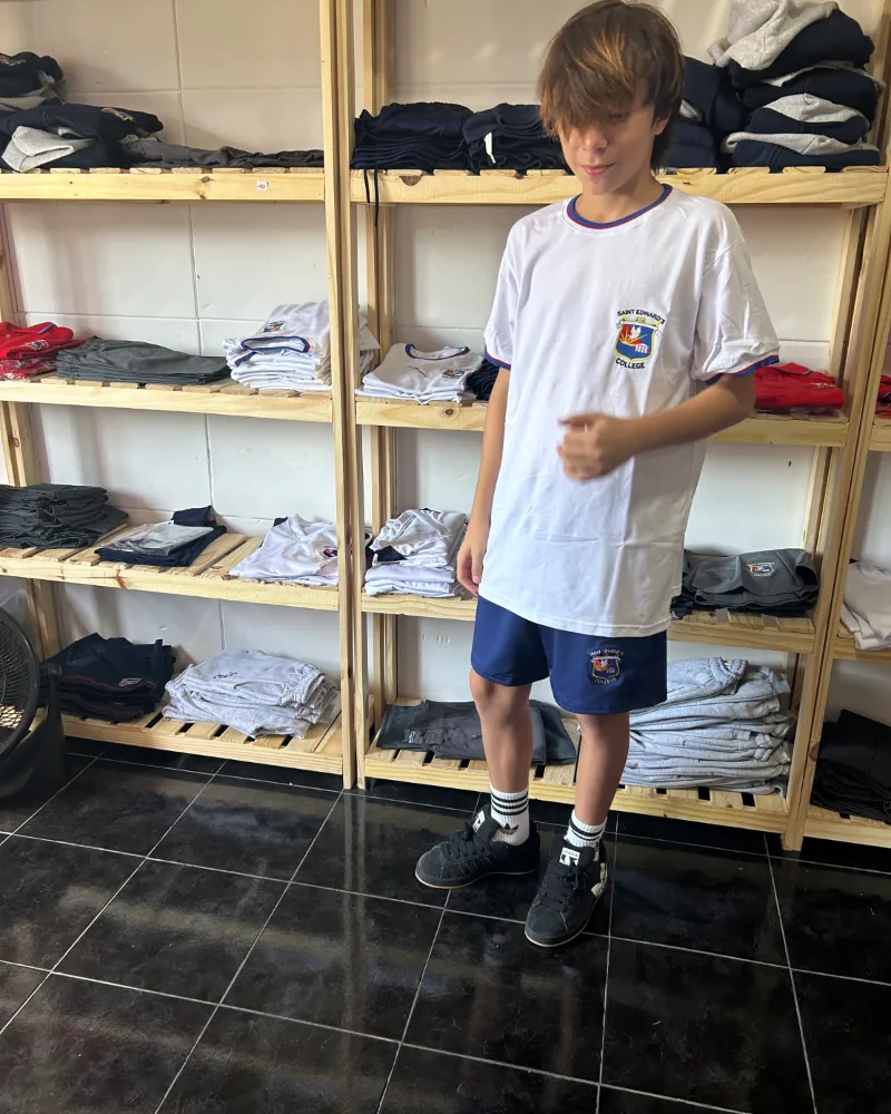 Remera Blanca Pique  - 2