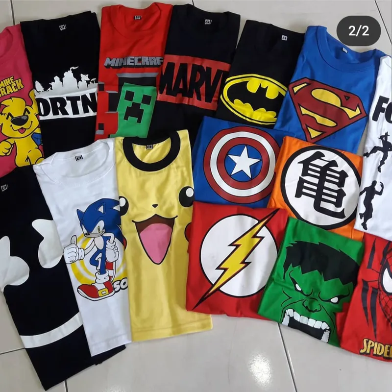 Remeras SuperhéRoes