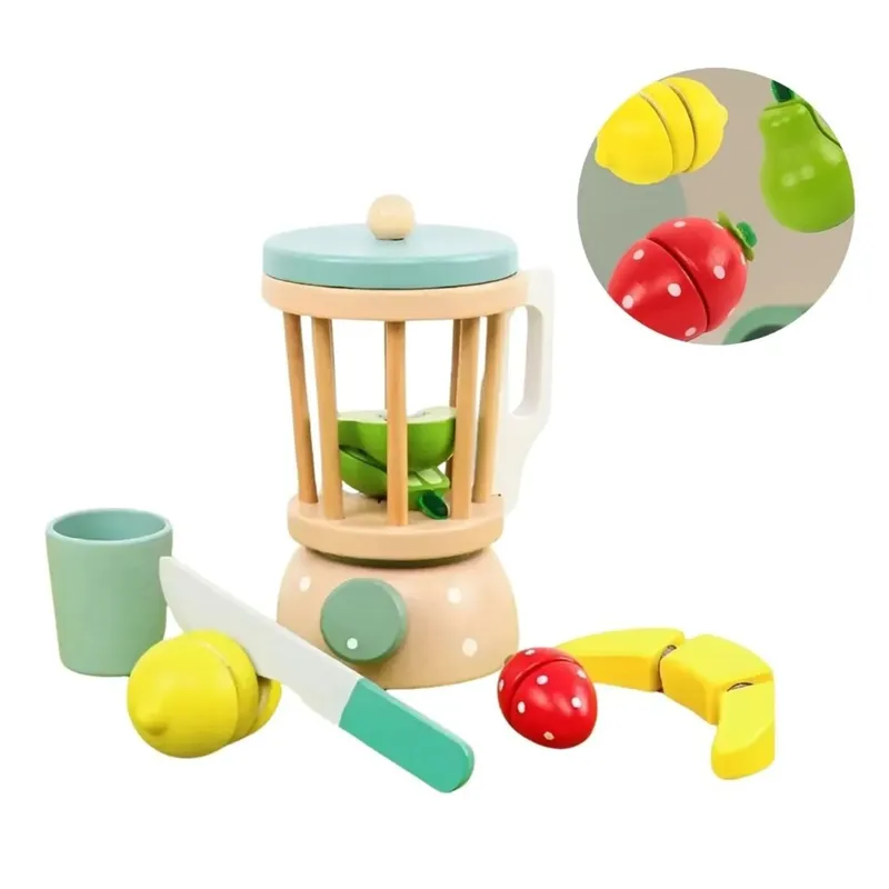 Licuadora De Frutas De Madera - 1