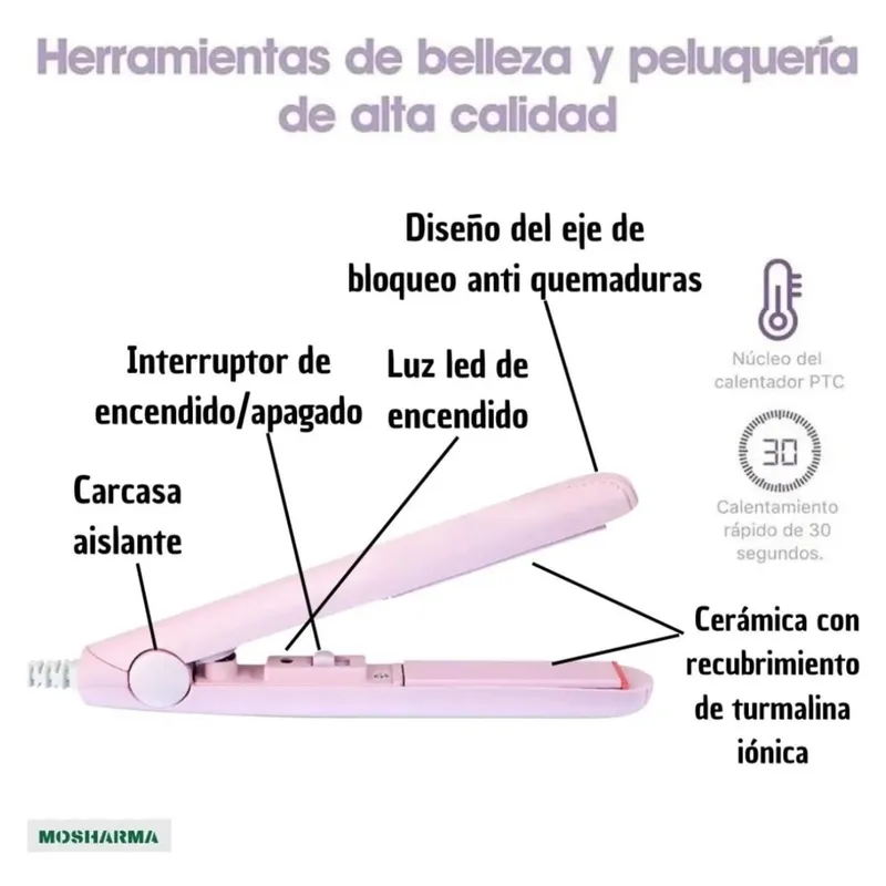*Mini Planchita De Cabello* - 1