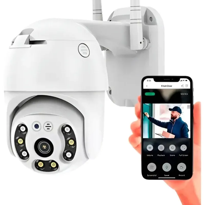 CáMara Exterior Wifi Sanci 4k - 1