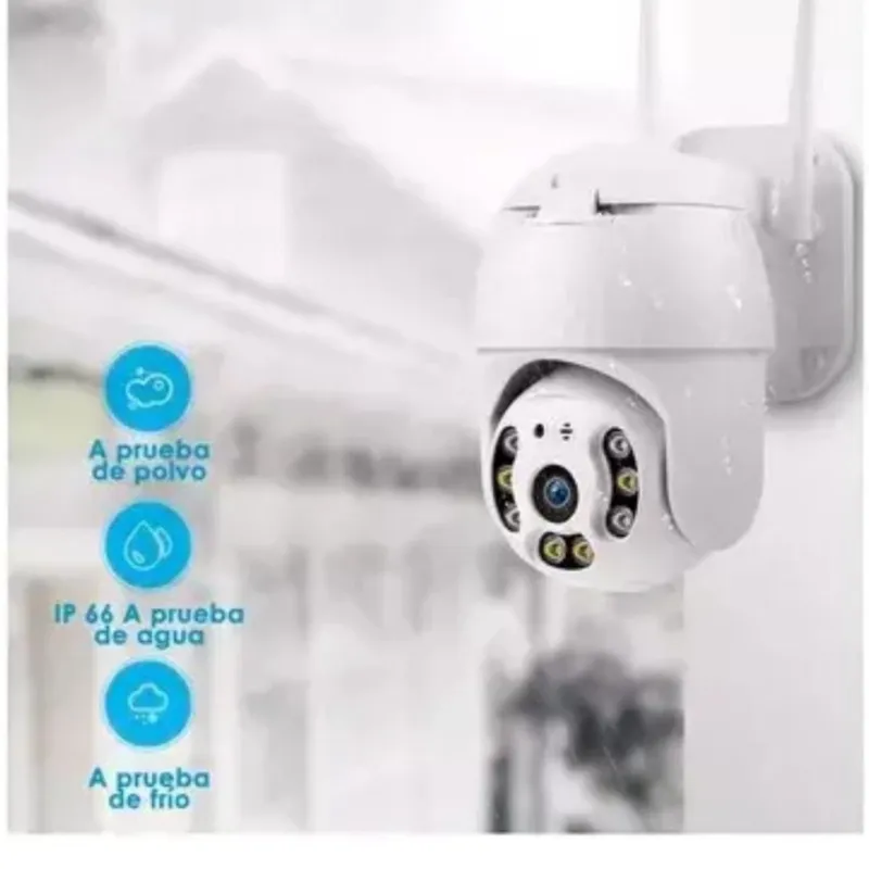 CáMara Exterior Wifi Sanci 4k - 2