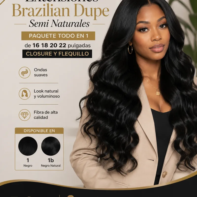 Extensiones Brazilian Organizas Todo En 1