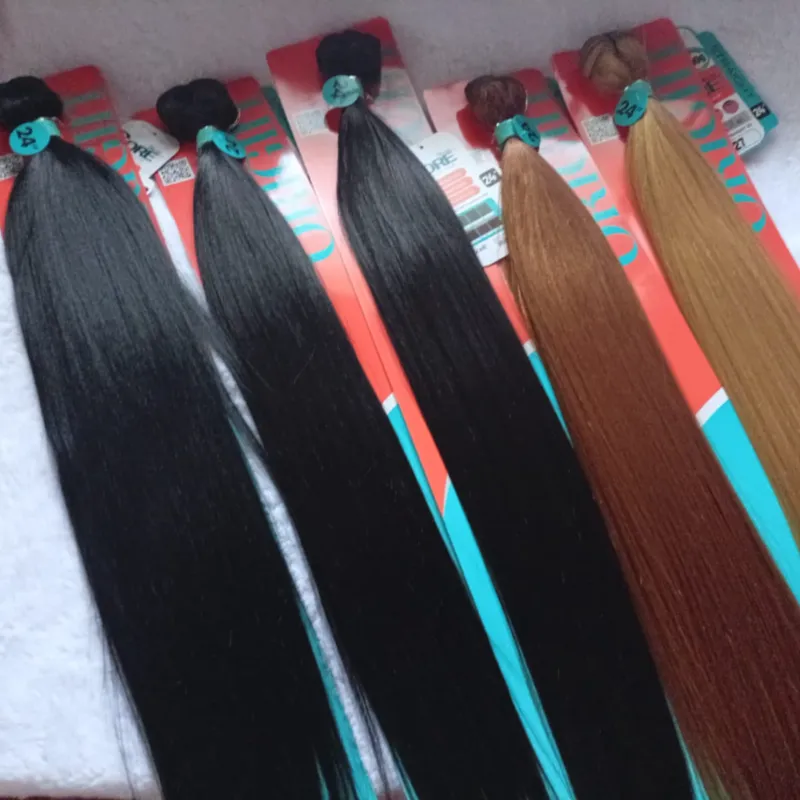 Extensiones Lacias Semi Naturales 18 Y 24" - 2