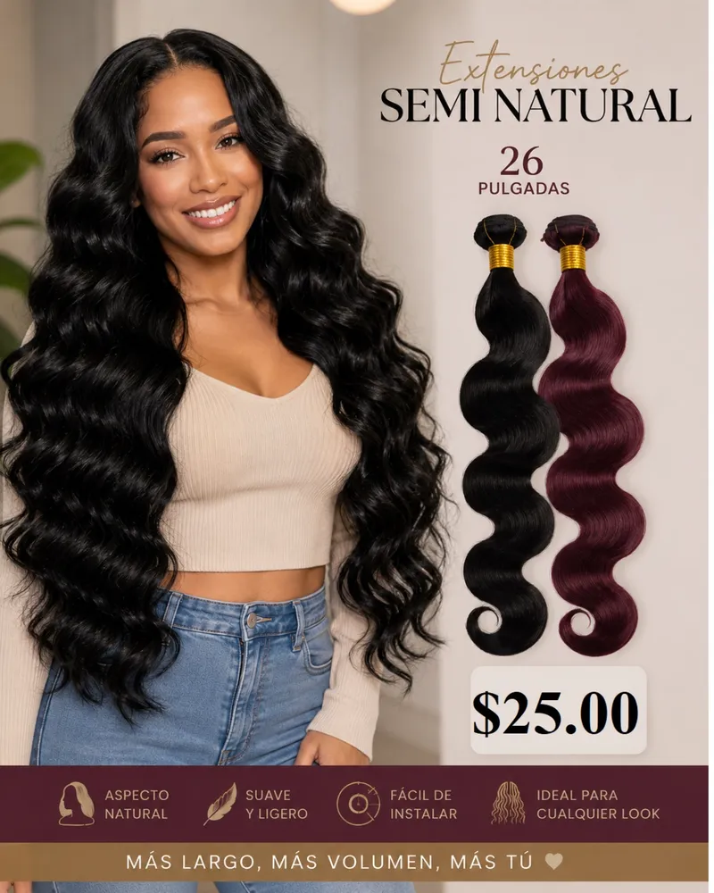 Extensiones Semi Naturales De Ondas 26 Pulg