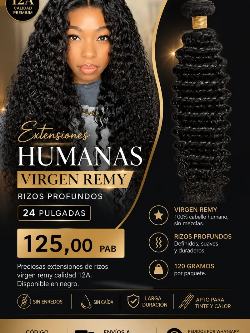 Extensiones Humanas De Rizos Sueltos  24  Pulgadas