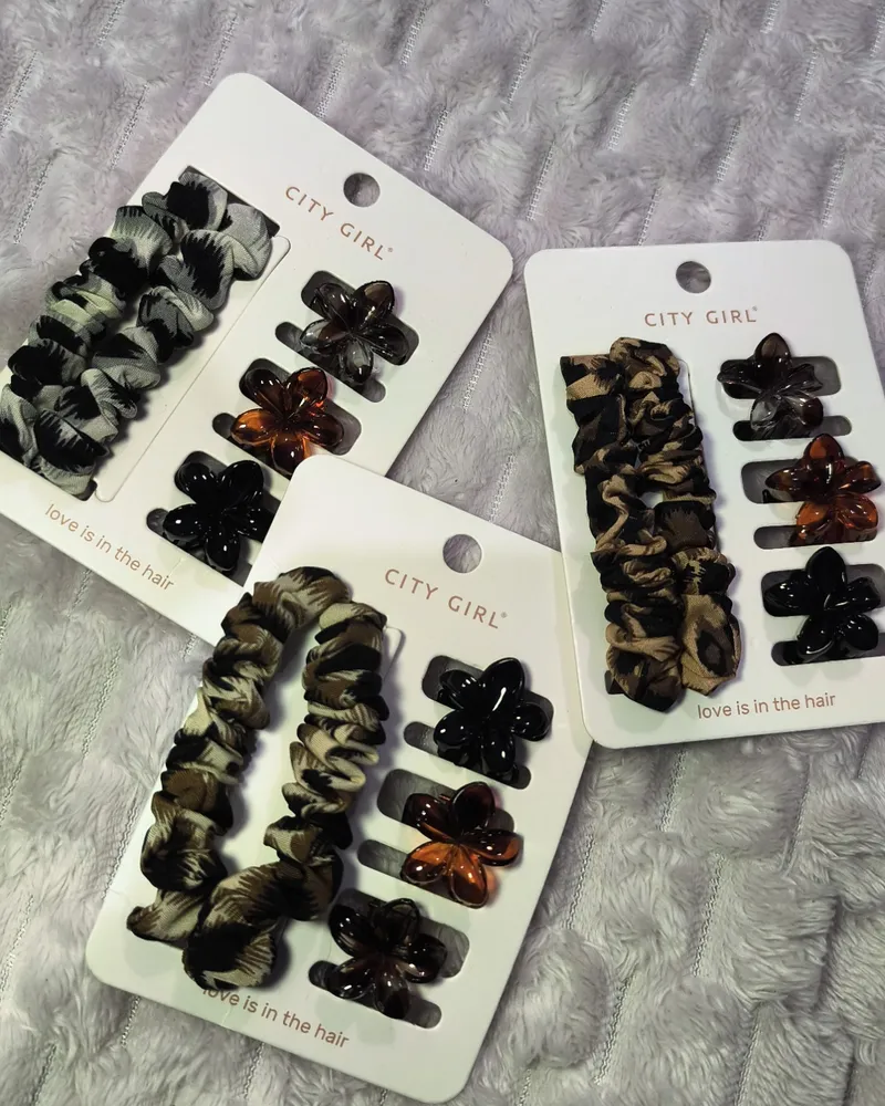 Set Colitas Y Hebillas