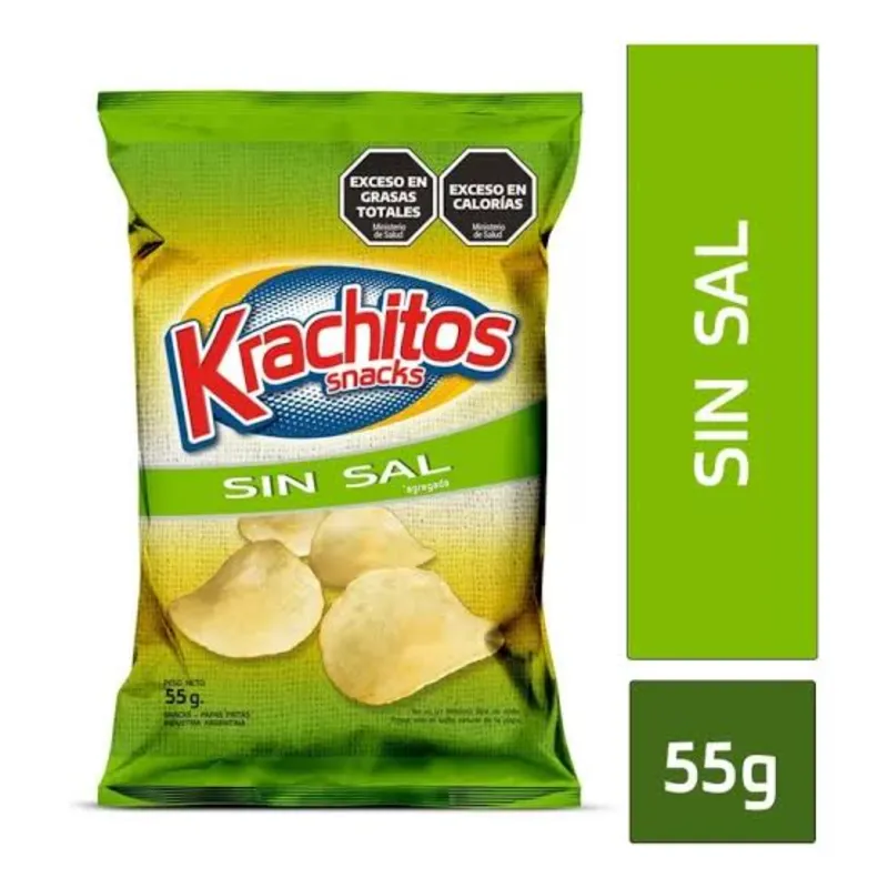 Snacks Krachitos Sin Sal