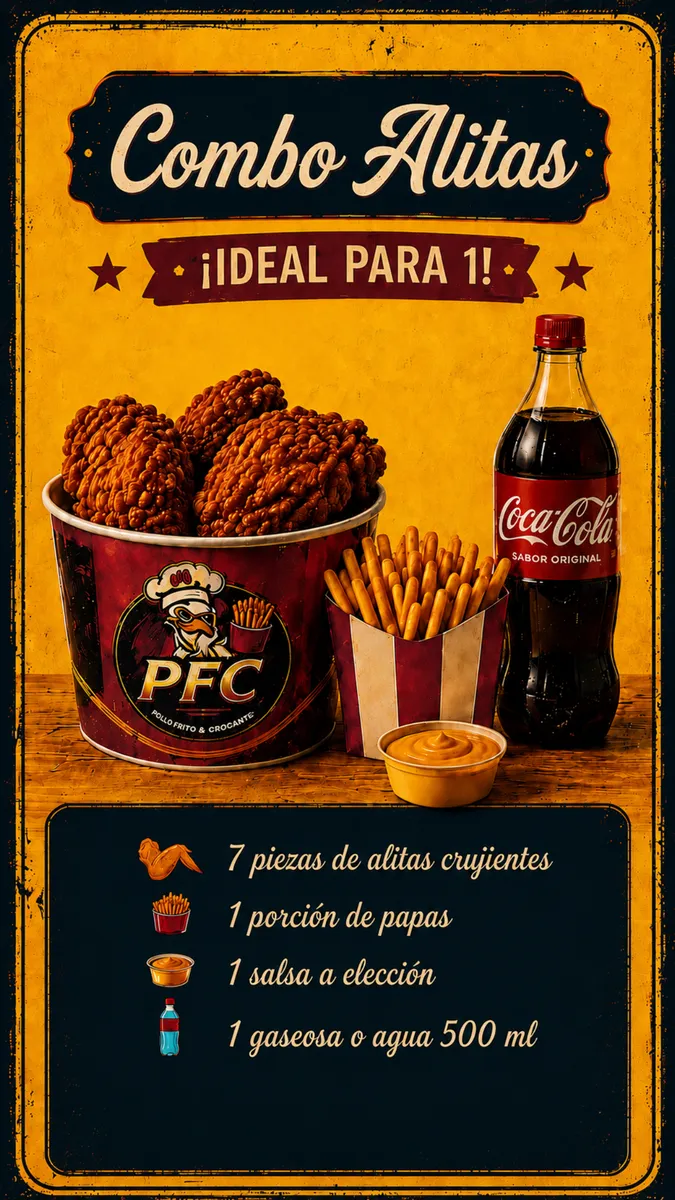 Combo Alitas