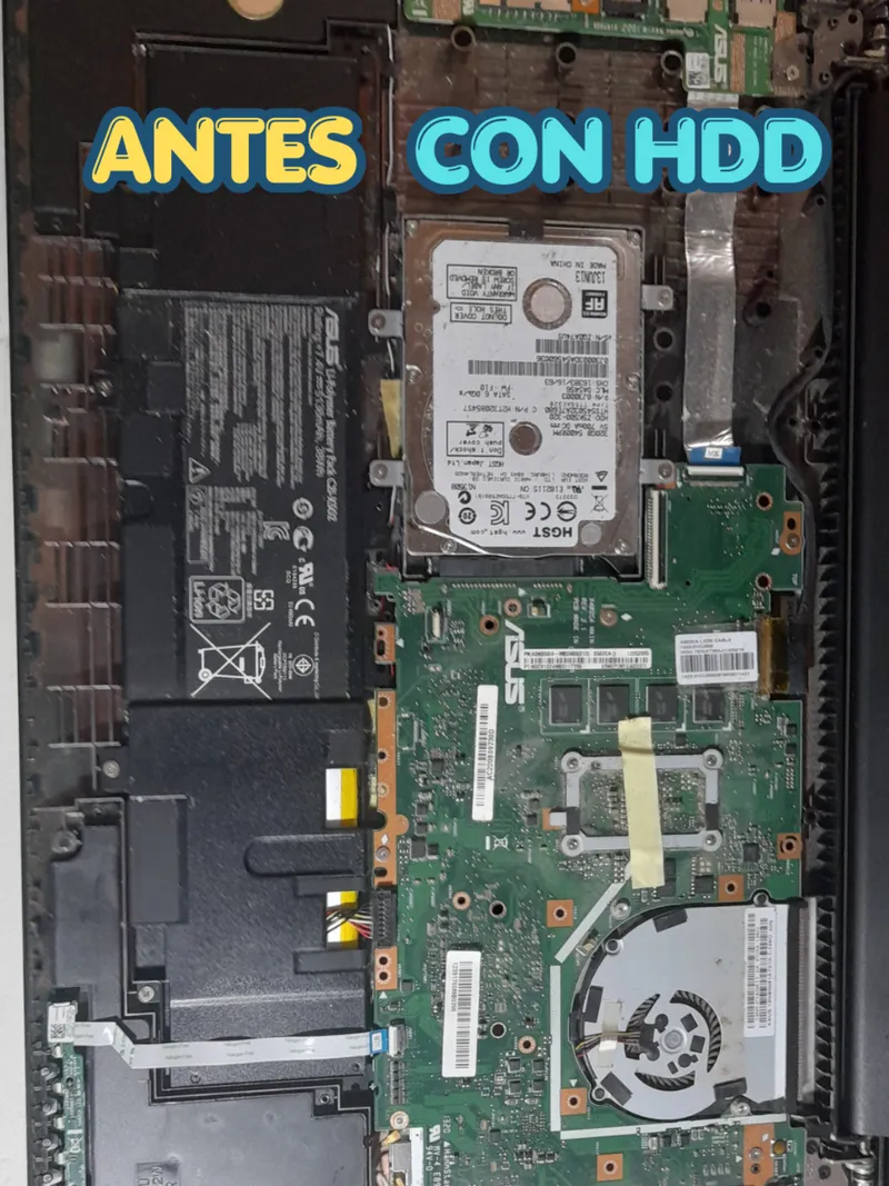 Cambio De Disco Rigido En Notebook - 1