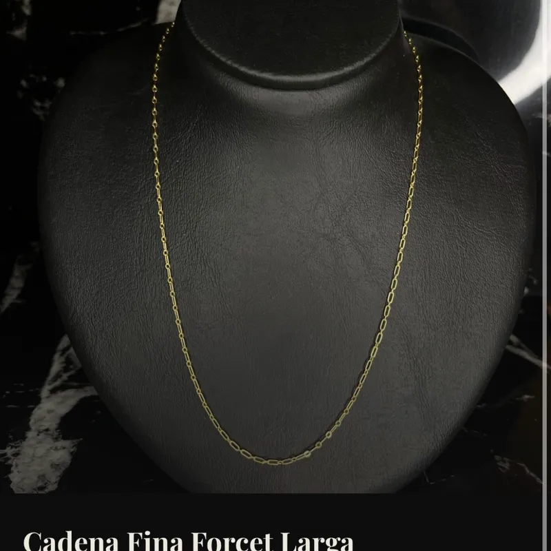 Cadena Fina Forcet Larga