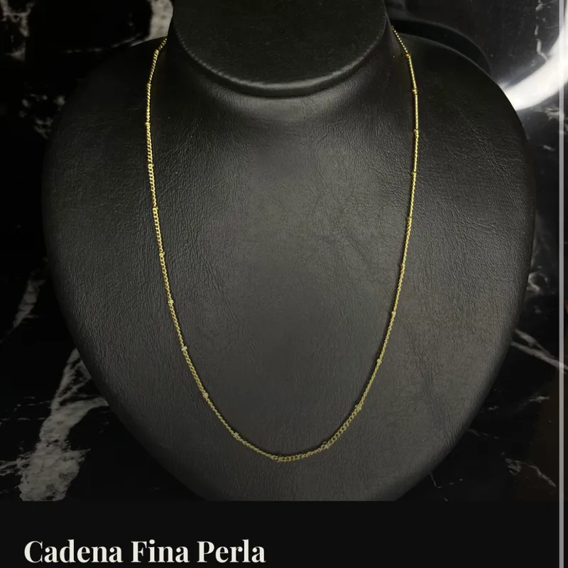 Cadena Fina Perla