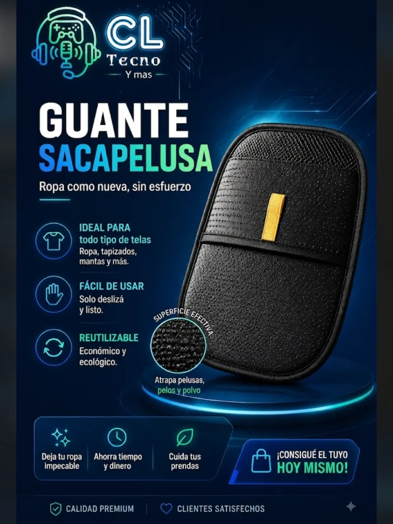 Guante Sacapelusas