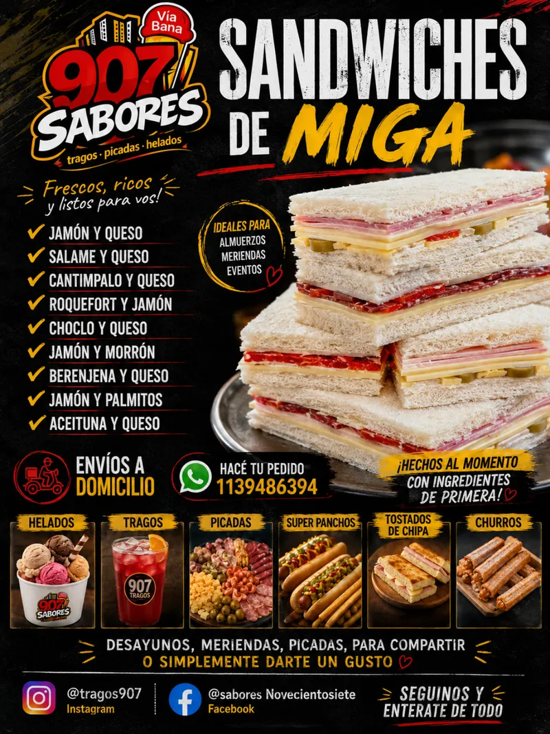 Sandwiches De Miga